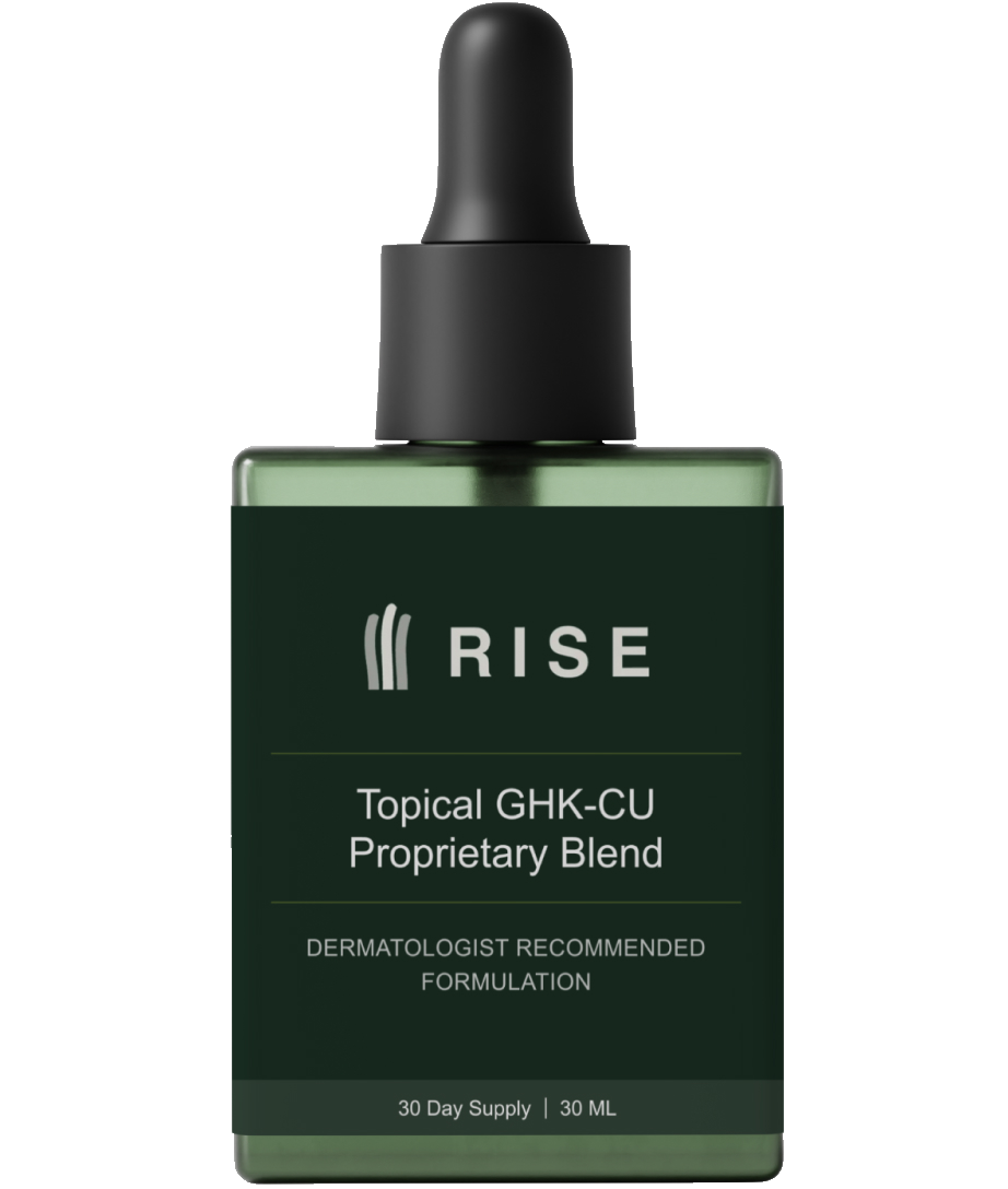 Rise GHK-CU Copper Peptide bottle
